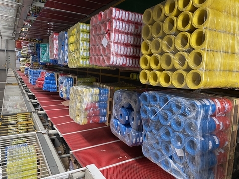 怎样放电线不会乱?